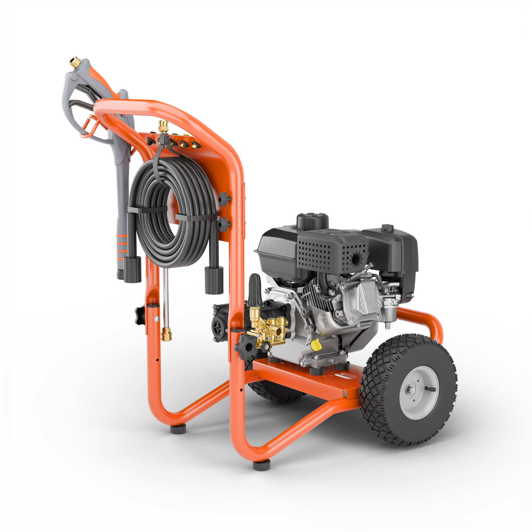 022016 Husqvarna pressure washer back angle view