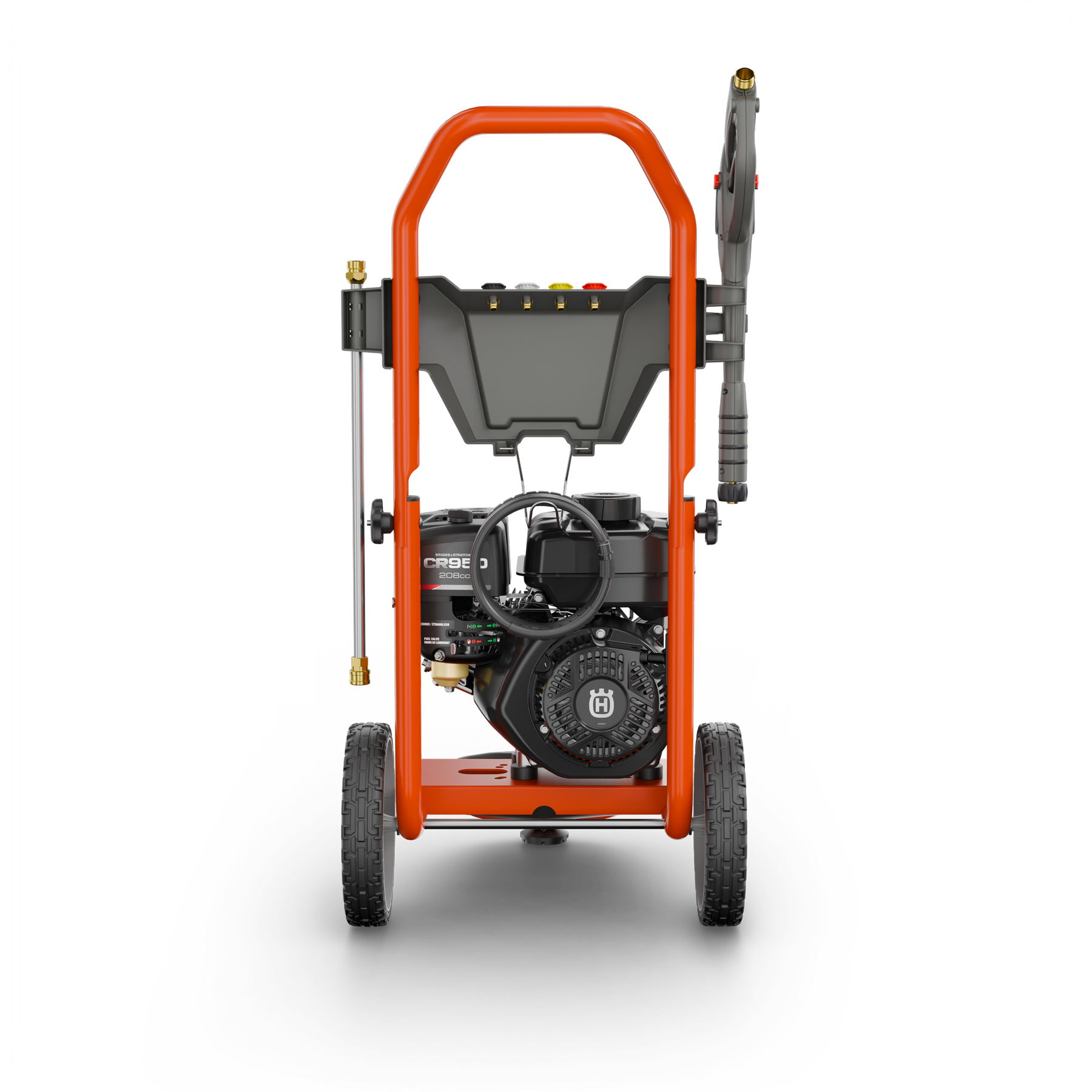 022054 Husqvarna pressure washer back view