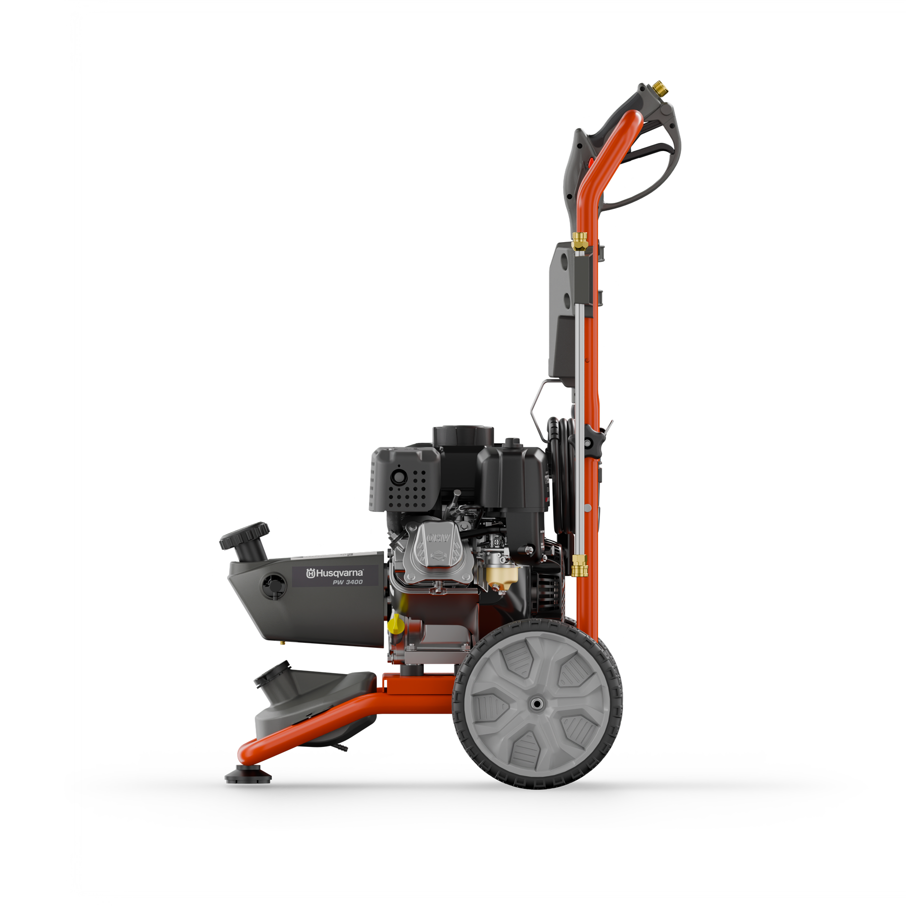 022054 Husqvarna pressure washer side view