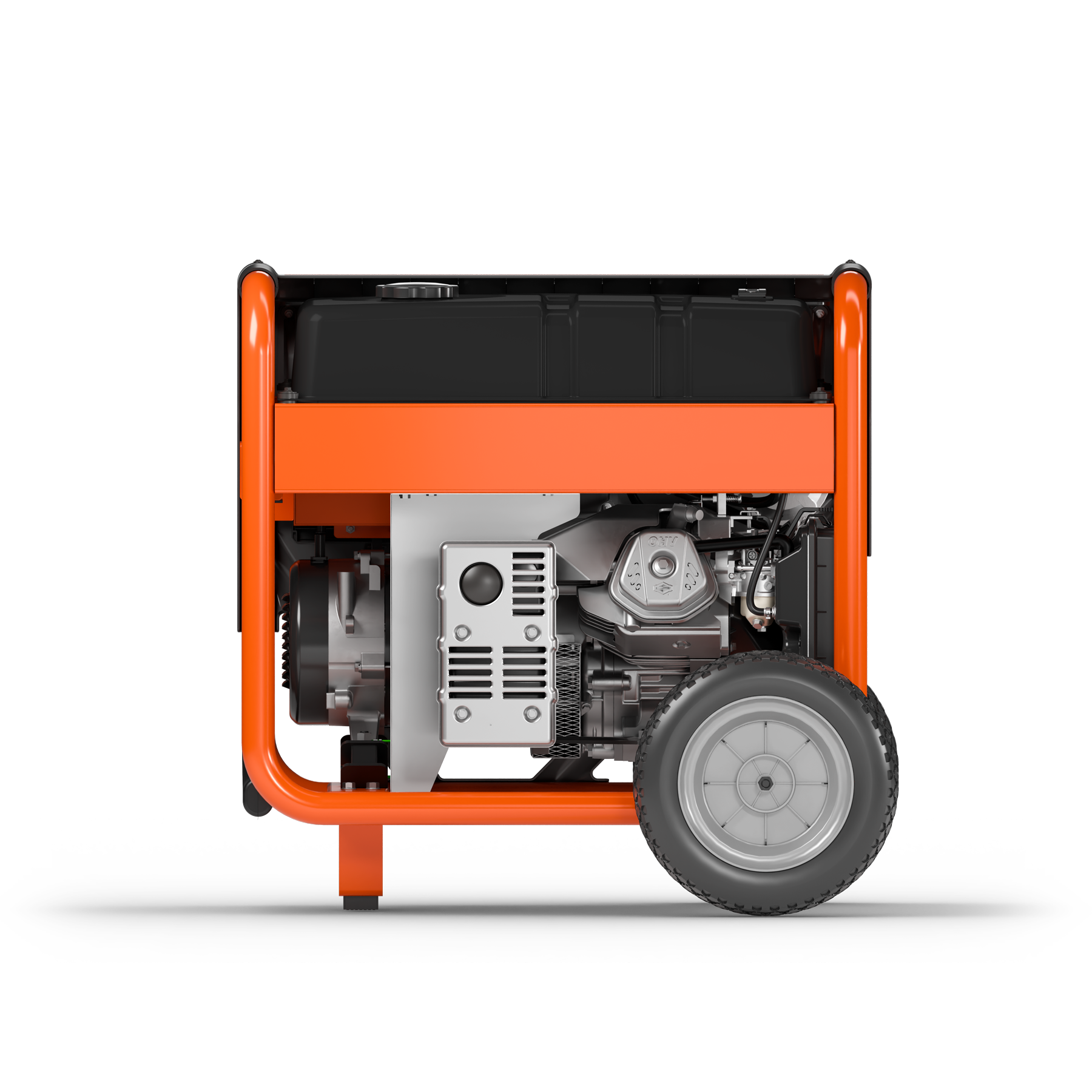 033040 Husqvarna portable generator back view